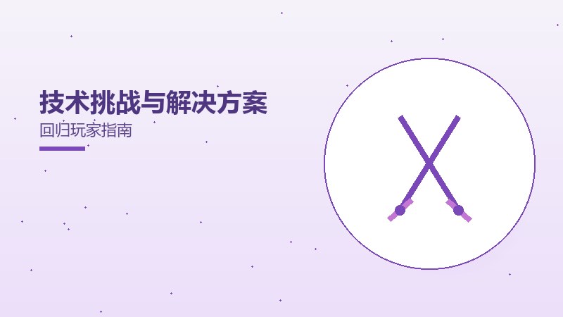 技术挑战与解决方案回归玩家指南